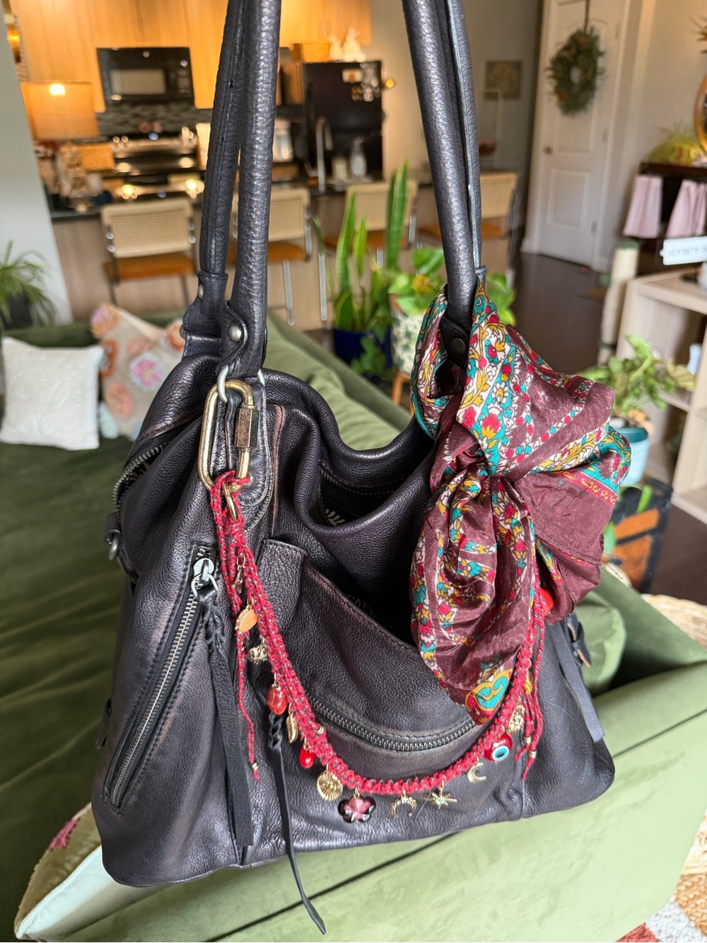 NWOT Free People We the Free Coal Emerson Tote Bag - Picture 12 of 16